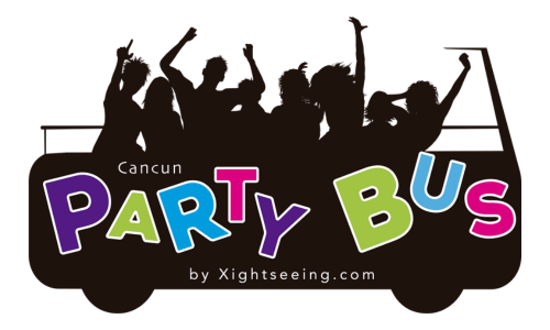 PARTY BUS IN CANCUN LOGO