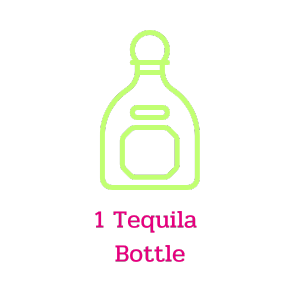 1 bottle of Tequila