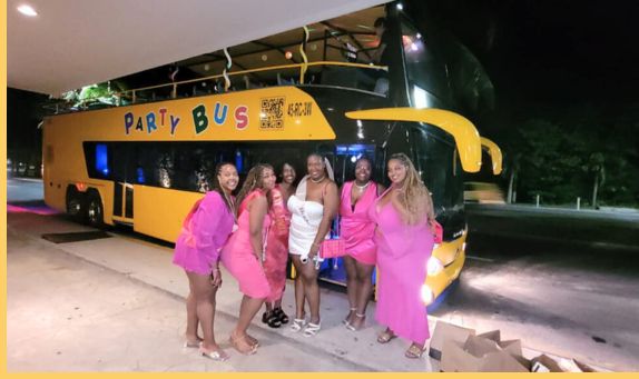 PARTY BUS CANCUN RENTAL 1