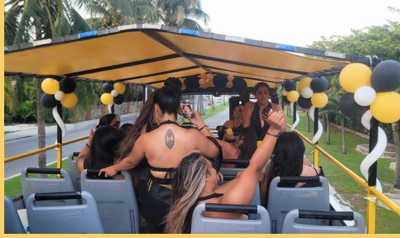 PARTY BUS CANCUN RENTAL 3