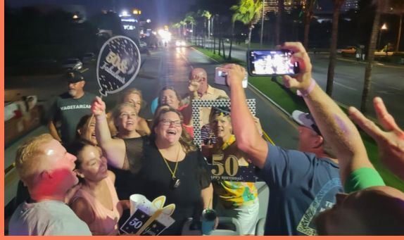 price for private parties cancun party bus