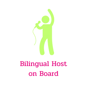 bilingual host on board