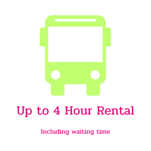 up to 4 hour rental