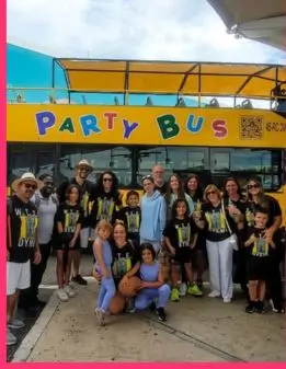 party bus cancun airport pick up
